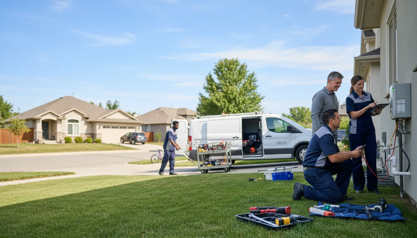 Tankless water heater service in Emery, UT